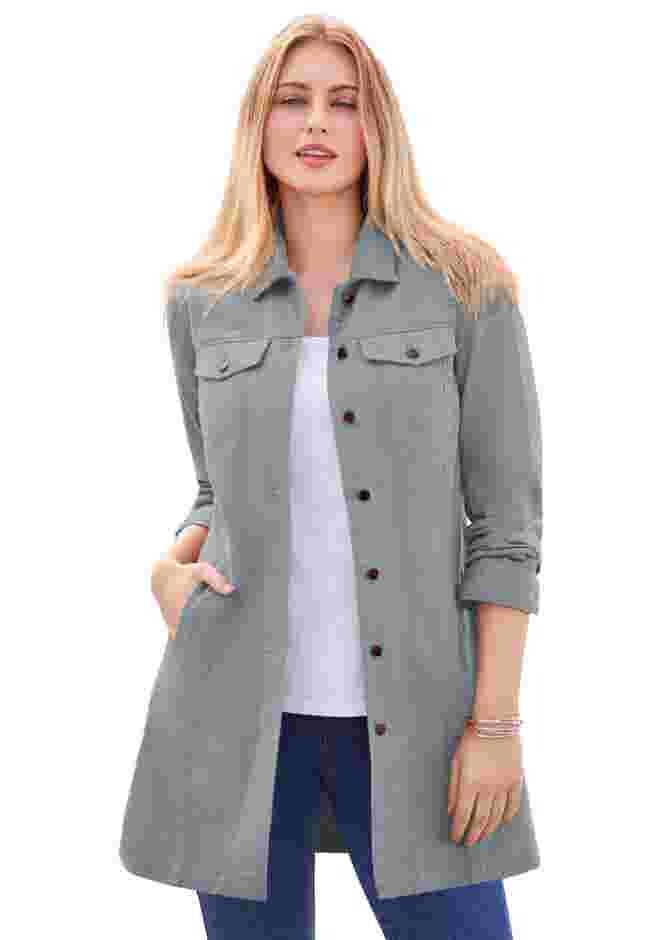 Long Denim Jacket image number 0