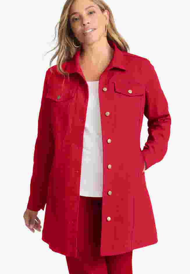 Long Denim Jacket image number 0