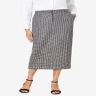 Tummy Control Bi-Stretch Midi Skirt image number null