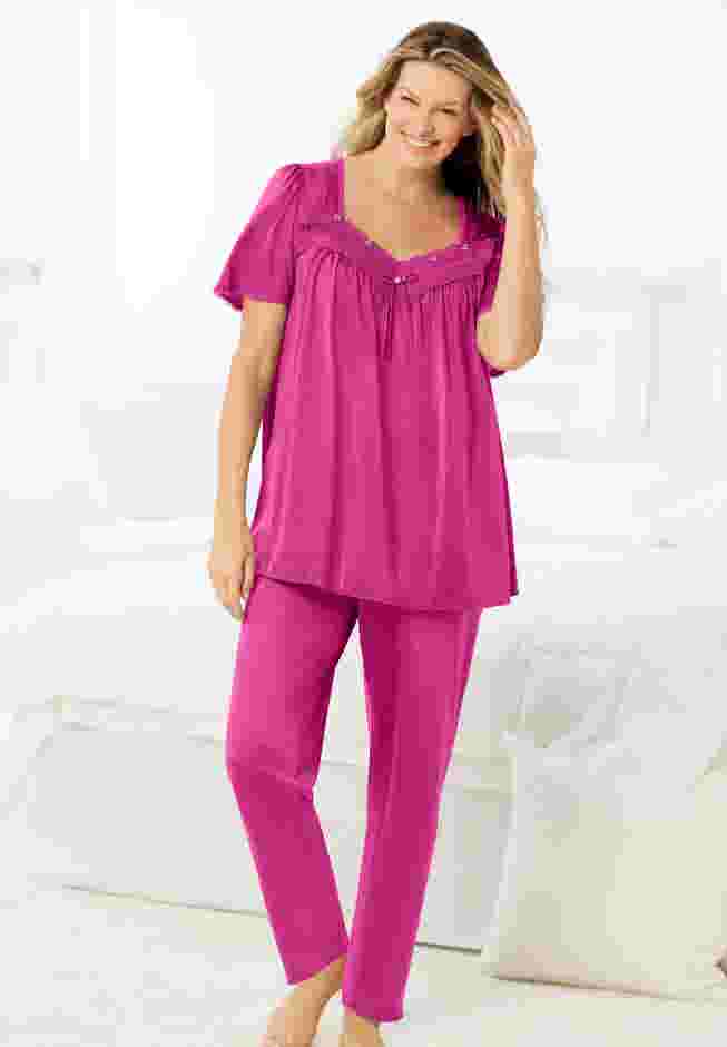 Silky 2-Piece PJ Set  image number 6