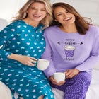 Long Sleeve Knit PJ Set image number null