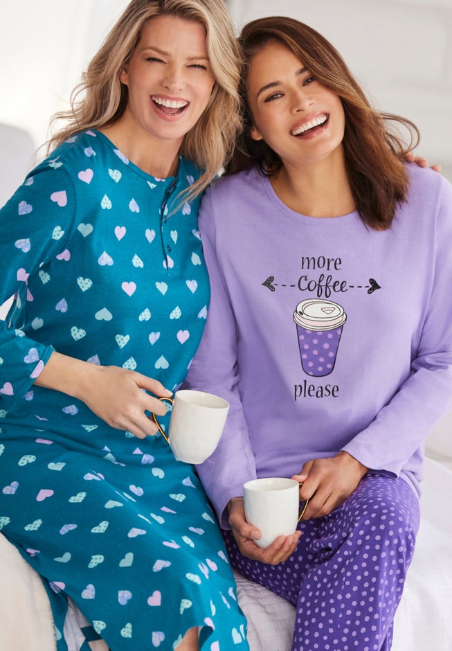 Long Sleeve Knit PJ Set image number 6