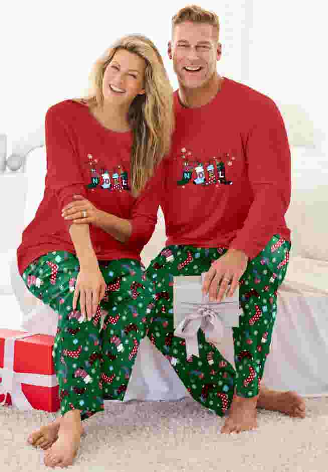 Long Sleeve Knit PJ Set image number 6