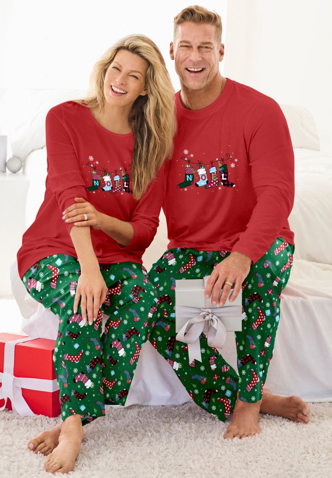 Long Sleeve Knit PJ Set image number 7