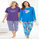 Long Sleeve Knit PJ Set image number null