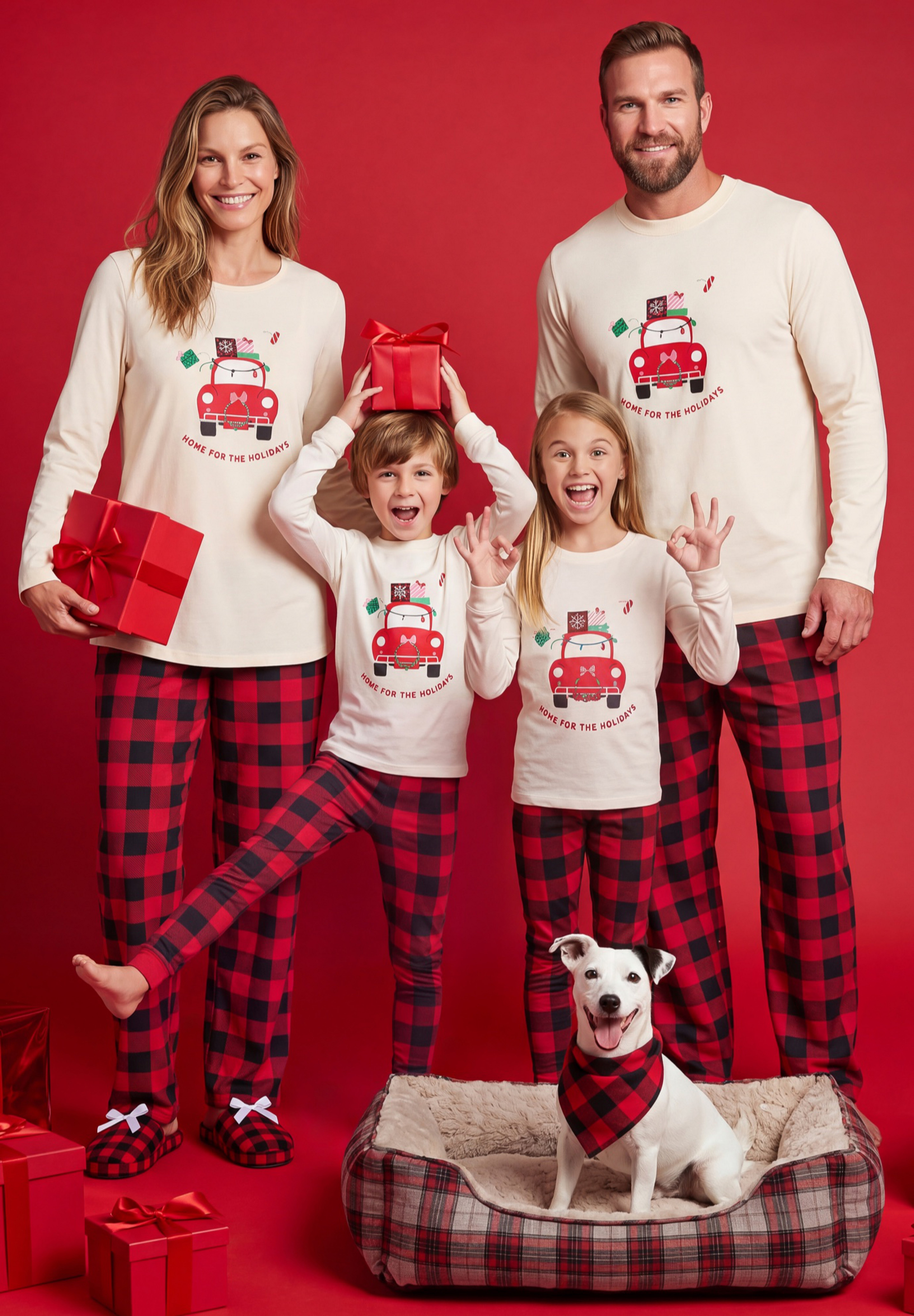 Long Sleeve Knit PJ Set image number 4