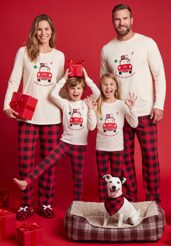 Long Sleeve Knit PJ Set image number 4