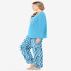 Long Sleeve Knit PJ Set image number null