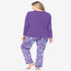 Long Sleeve Knit PJ Set image number null