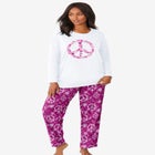 Long Sleeve Knit PJ Set image number null