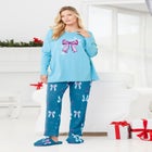 Long Sleeve Knit PJ Set image number null