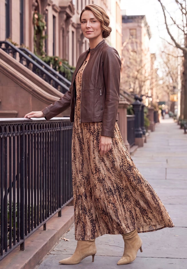 Stretch Cotton Tank Maxi Dress image number 2