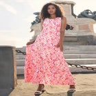 Stretch Cotton Tank Maxi Dress image number null