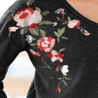 Waffle Thermal V-Neck Tee image number null