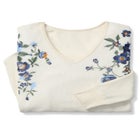 Waffle Thermal V-Neck Tee image number null