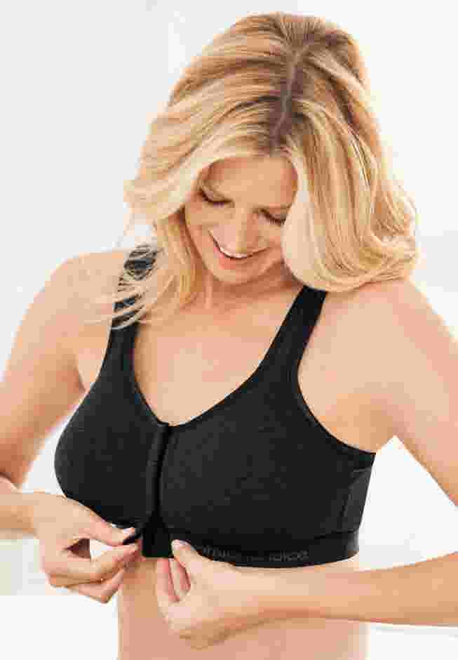 Wireless Front-Close Lounge Bra image number 4