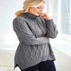 Cable Turtleneck Sweater image number 0