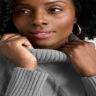 Cable Turtleneck Sweater image number 3