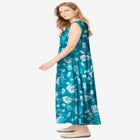 Pintucked Sleeveless Dress image number null