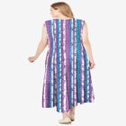 Pintucked Sleeveless Dress image number null