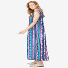 Pintucked Sleeveless Dress image number null