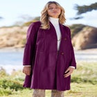 Leather Swing Coat image number null