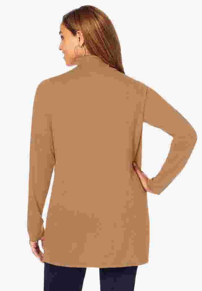 Cotton Cashmere Turtleneck image number 1