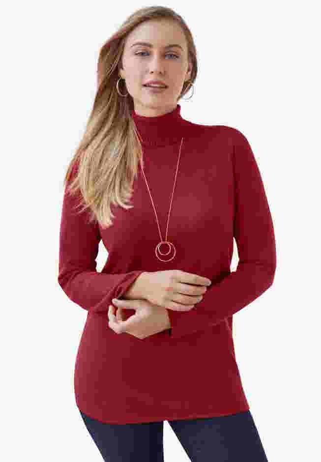 Cotton Cashmere Turtleneck image number 0