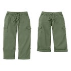 Convertible Length Cargo Pant/Capri image number null