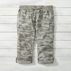 Convertible Length Cargo Pant/Capri image number null