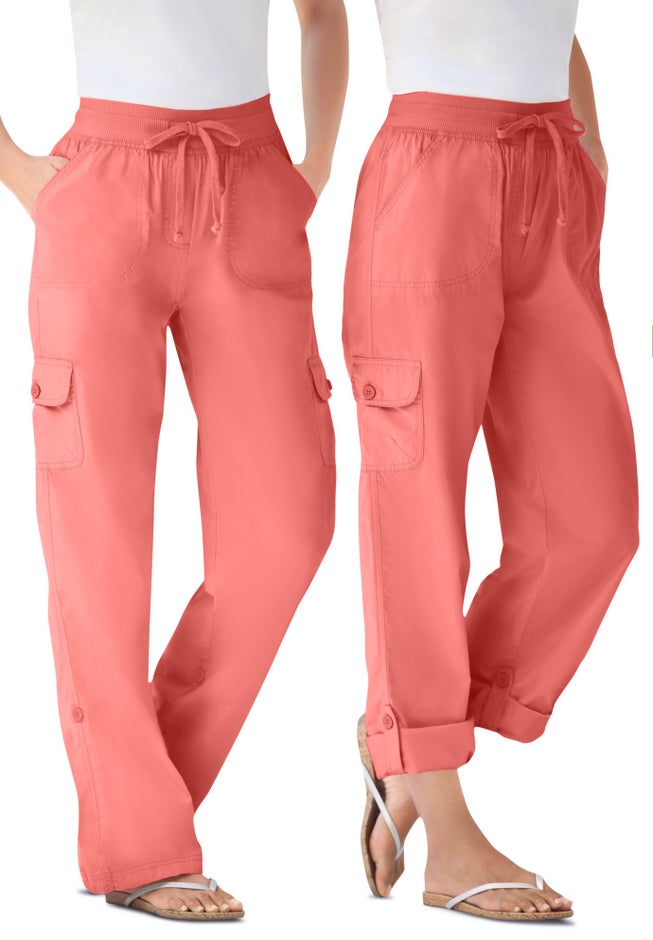 2 in 1 Convertible Cargo Pant to Capri image number 1