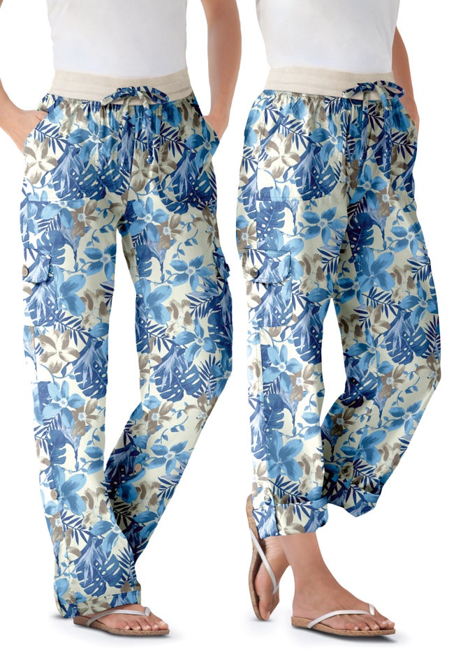 Convertible Length Cargo Pant/Capri image number 0