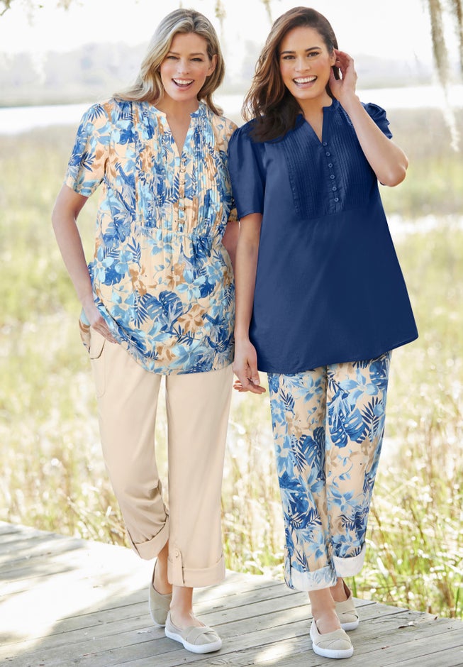 Convertible Length Cargo Pant/Capri image number 1