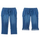 Convertible Length Cargo Pant/Capri image number null