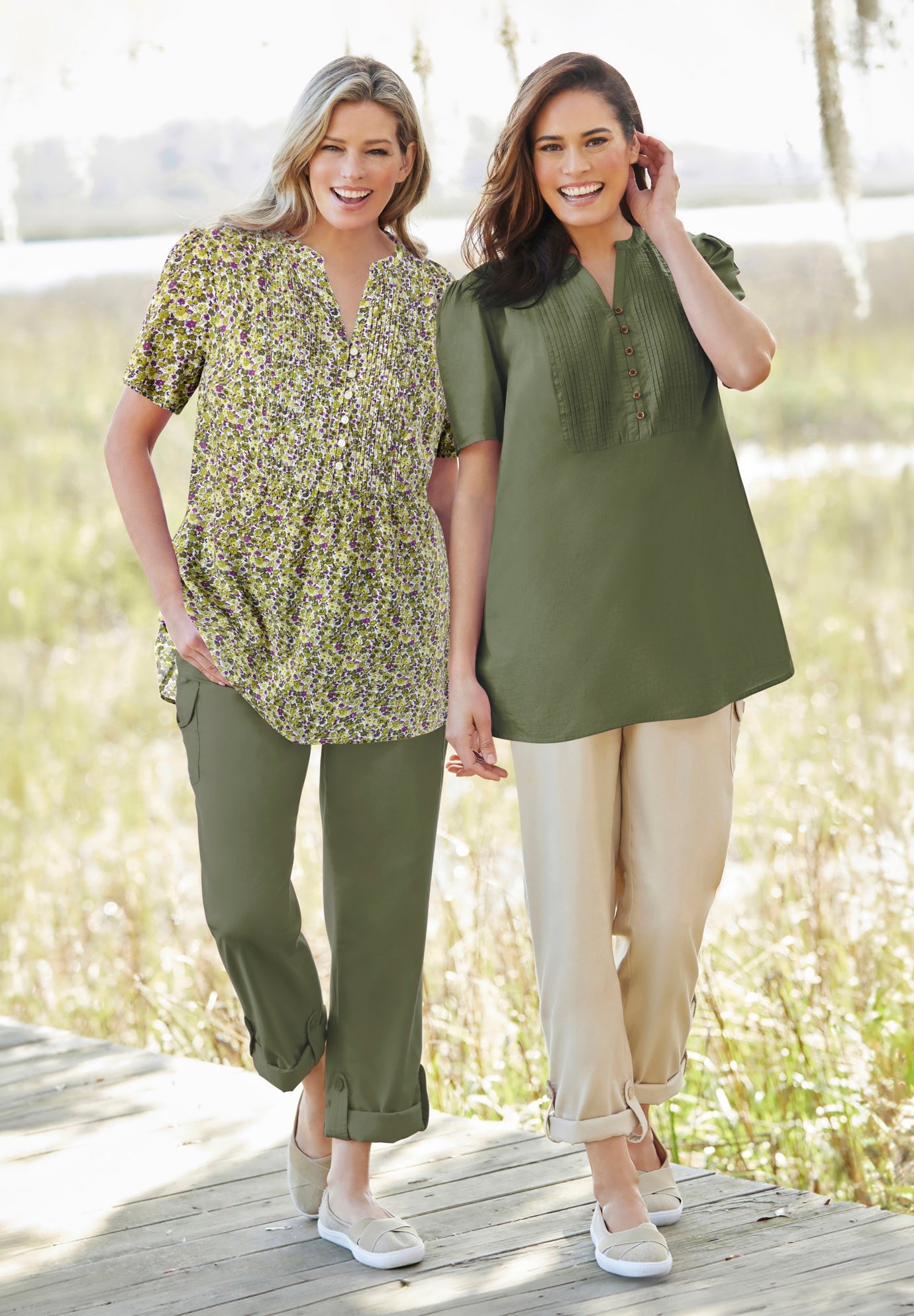 Convertible Length Cargo Pant/Capri image number 0