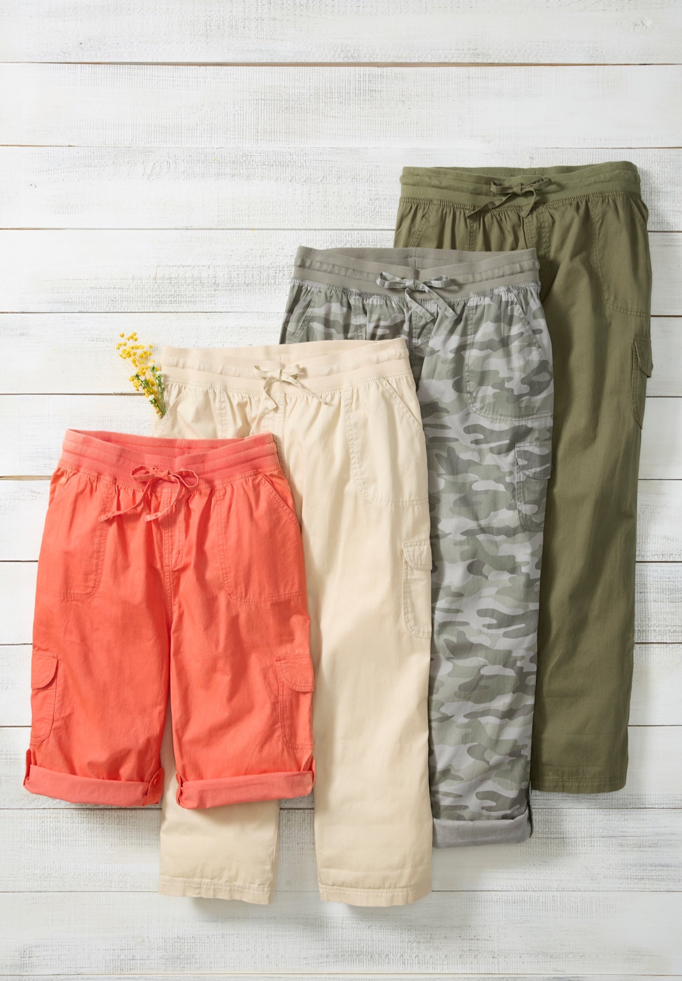 Convertible Length Cargo Pant/Capri image number 10
