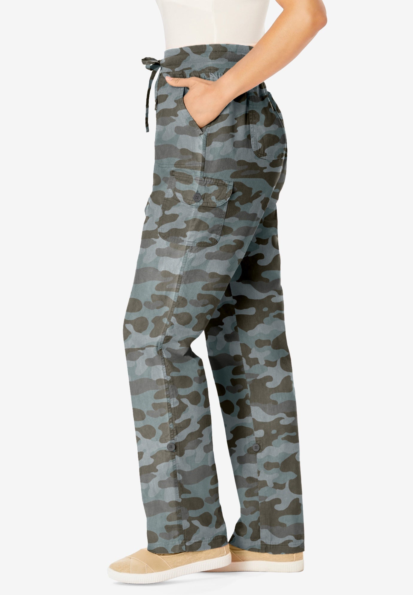 Convertible Length Cargo Pant/Capri image number 5