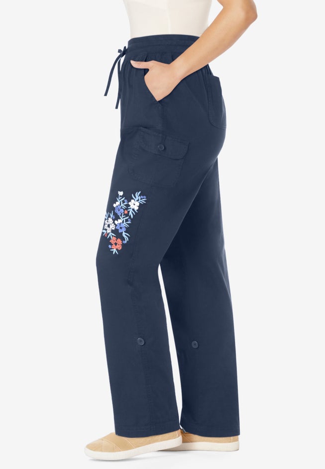 Convertible Length Cargo Pant/Capri image number 1