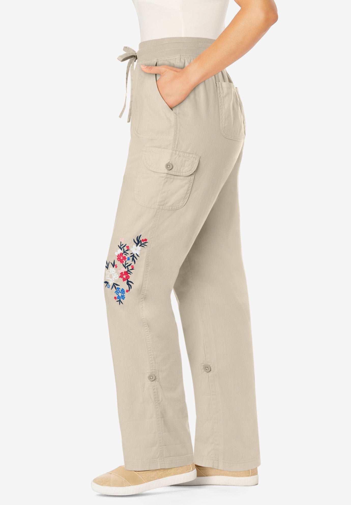 Convertible Length Cargo Pant/Capri image number 2