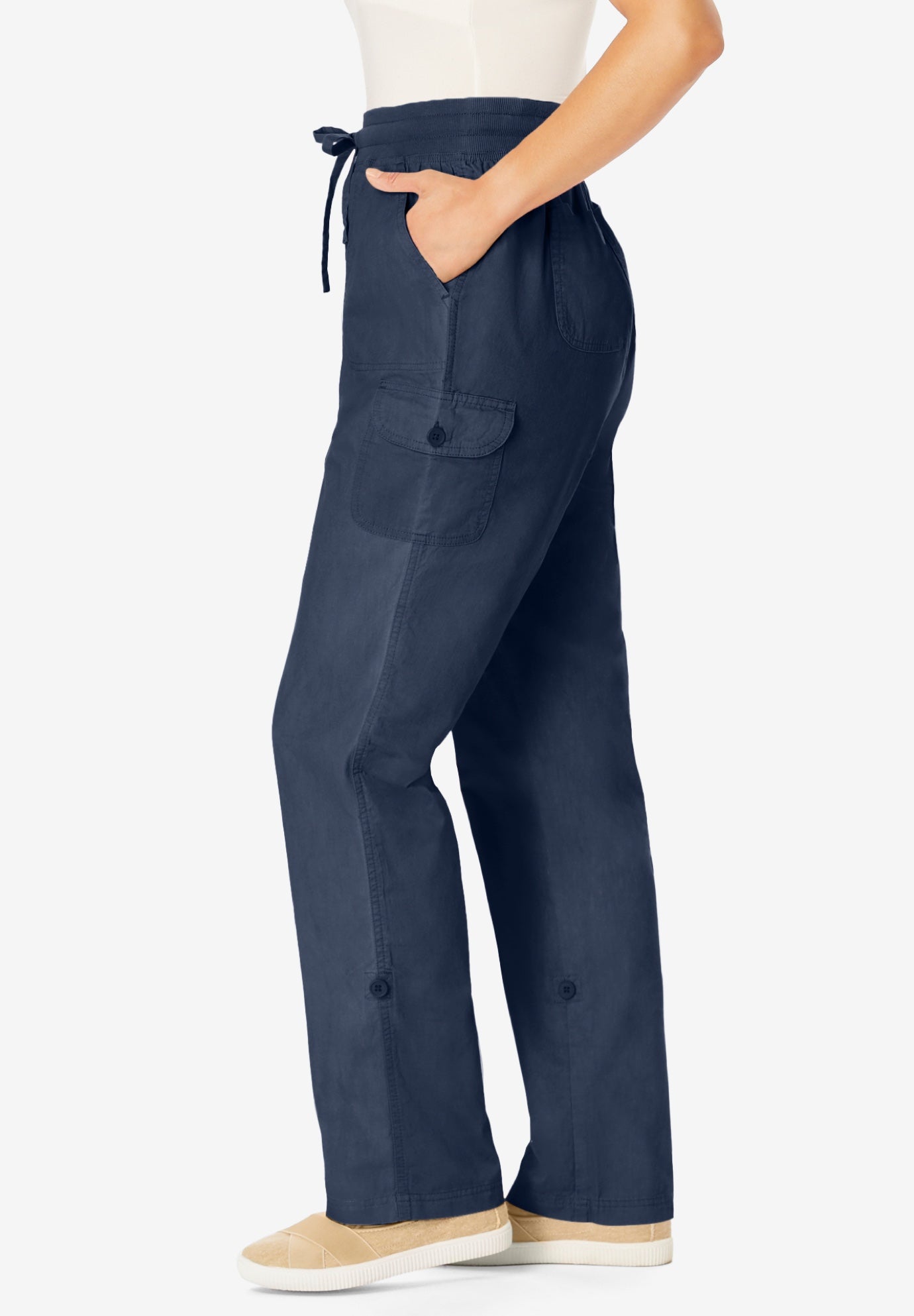 Convertible Length Cargo Pant/Capri image number 3