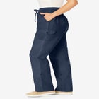 Convertible Length Cargo Pant/Capri image number null