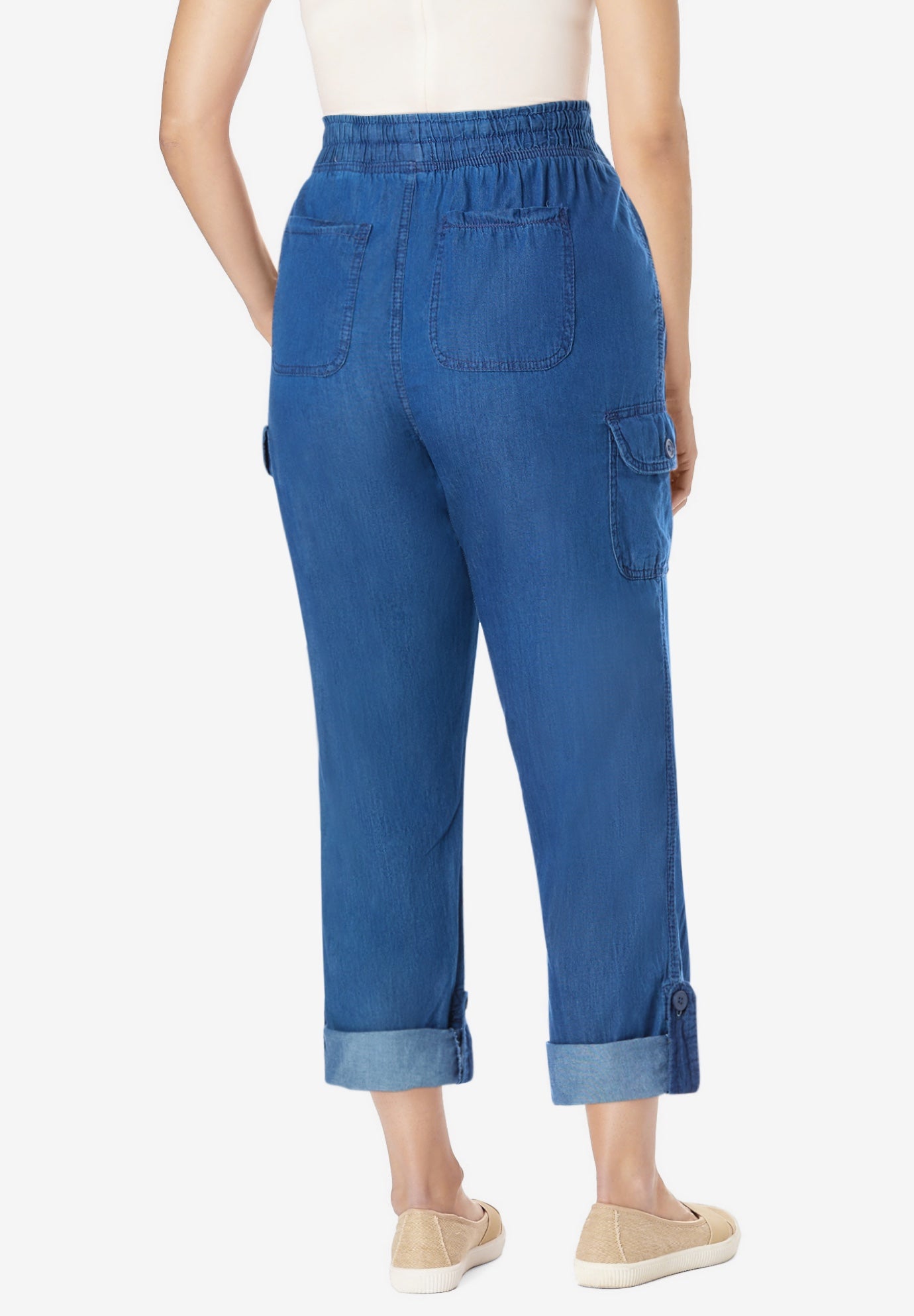 Convertible Length Cargo Pant/Capri image number 1