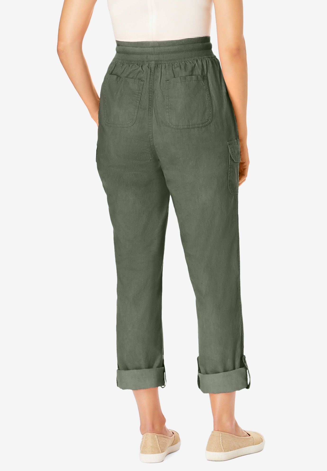 Convertible Length Cargo Pant/Capri image number 2