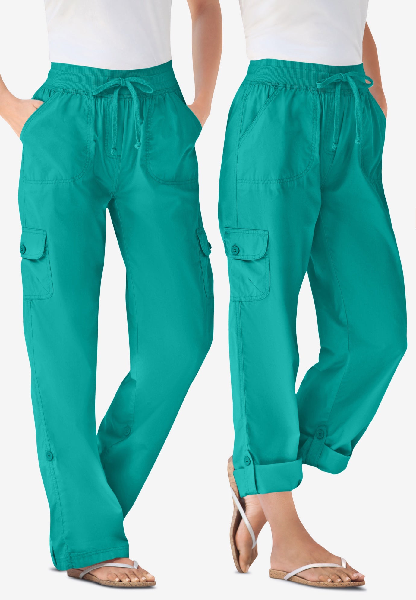 Convertible Length Cargo Pant/Capri image number 0