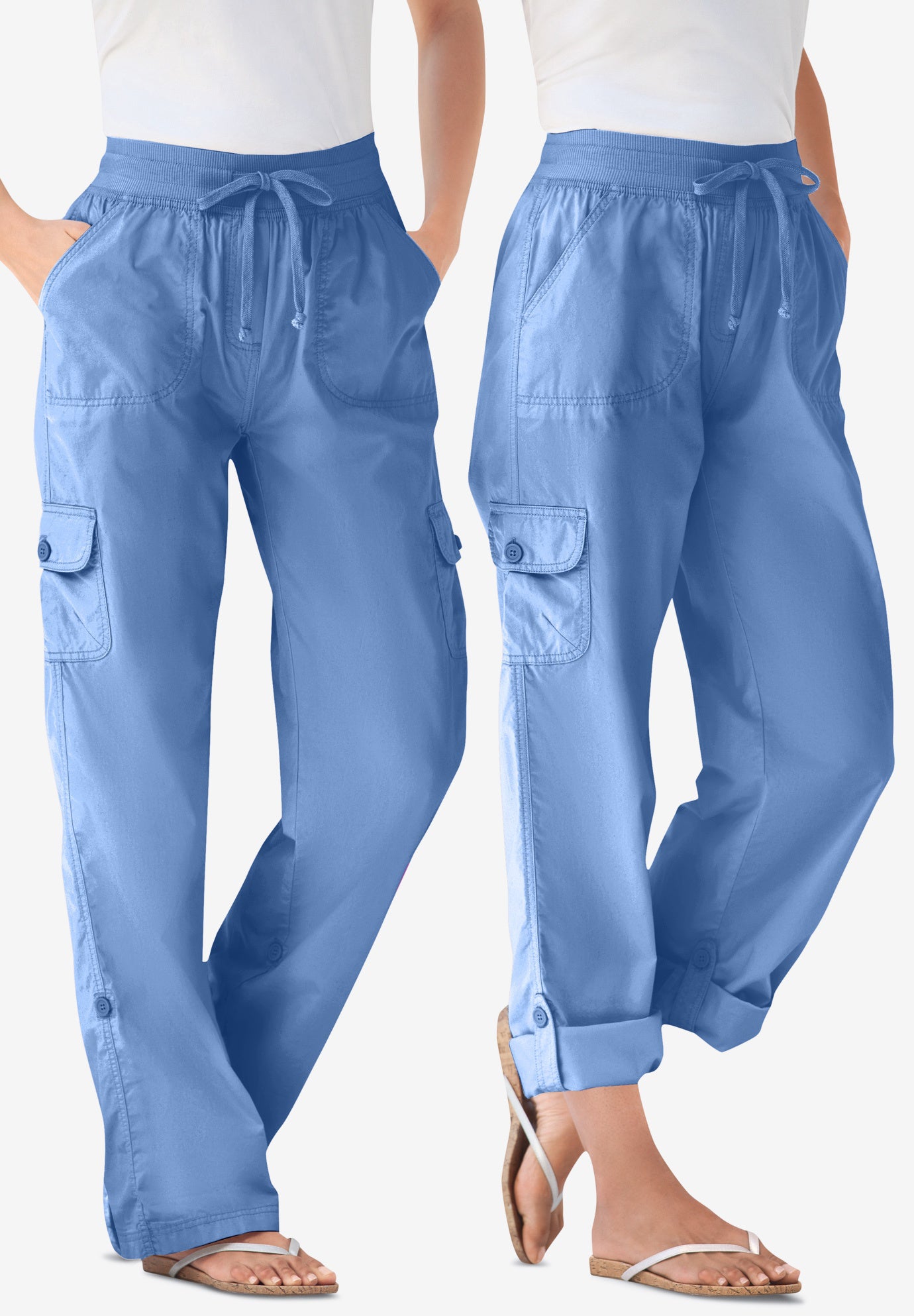 Convertible Length Cargo Pant/Capri image number 1