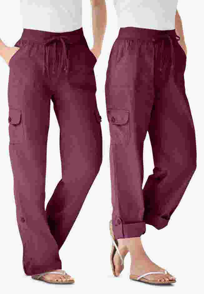 Convertible Length Cargo Pant/Capri image number 0