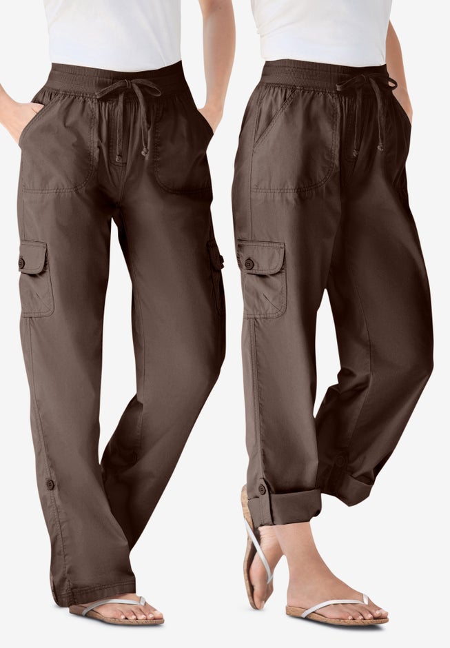 2 in 1 Convertible Cargo Pant to Capri image number 1