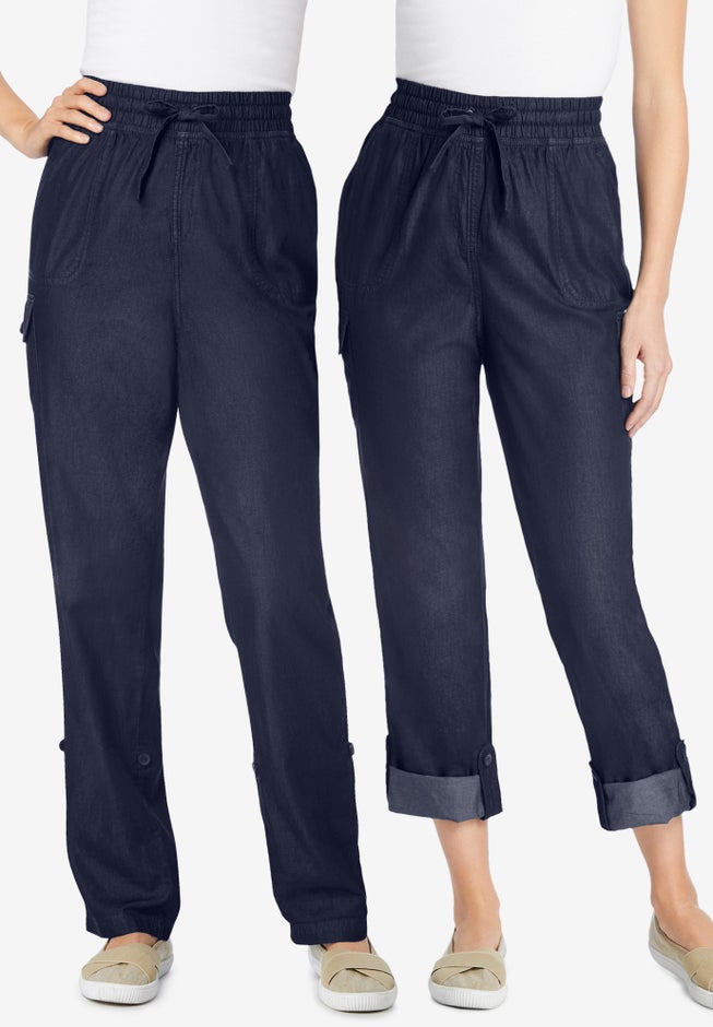 Convertible Length Cargo Pant/Capri image number 0