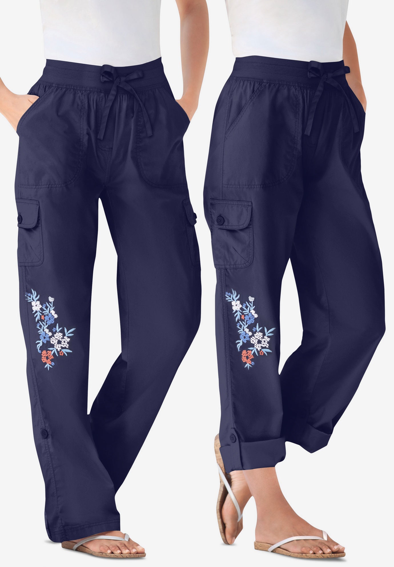 Convertible Length Cargo Pant/Capri image number 0