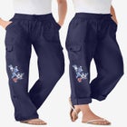 Convertible Length Cargo Pant/Capri image number null